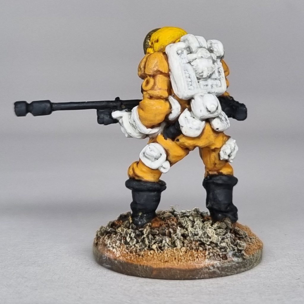 Citadel Spacefarers 25mm vintage science fiction S33 Imperial Marine with Laser Rifle